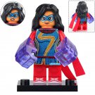 Kamala Khan Marvel Adventures Superheroes Lego Custom Minifigure Brick Toys Gift