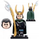 Loki Marvel Superhero Custom Printed Lego Compatible Minifigure Brick Toys Gift