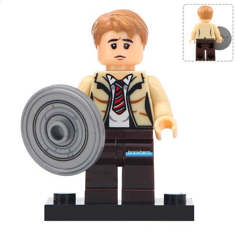 Pre-Serum Steve Rogers MCU Captain America Lego Custom Minifigure Brick Toys