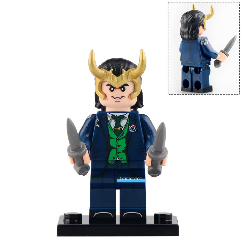 President Loki Marvel Super Heroes Lego Compatible Minifigure Brick Toys Gift