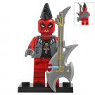Punk Deadpool (Rocker) Marvel Super Heroes Lego Custom Minifigure Brick Toys