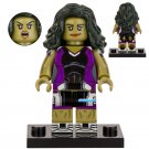 She-Hulk Marvel Universe Super Heroes Lego Custom Minifigure Brick Toys Gift