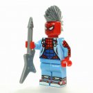 Spider-Punk Marvel Comic Super Heroes Lego Custom Minifigure Brick Toys Gift