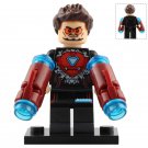 Tony Stark (Mid Suit Up) Marvel Universe Superheroes Lego Custom Minifigure Toys