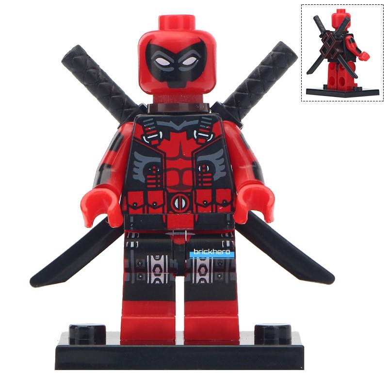 Ultimate Deadpool Marvel Super Heroes Lego Compatible Minifigure Brick Toys Gift