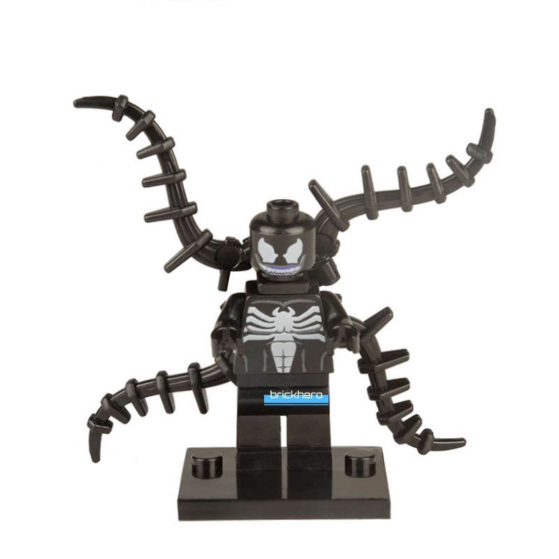 Venom (Secret Wars) Marvel Comics Superheroes Lego Custom Minifigure Bricks Toys