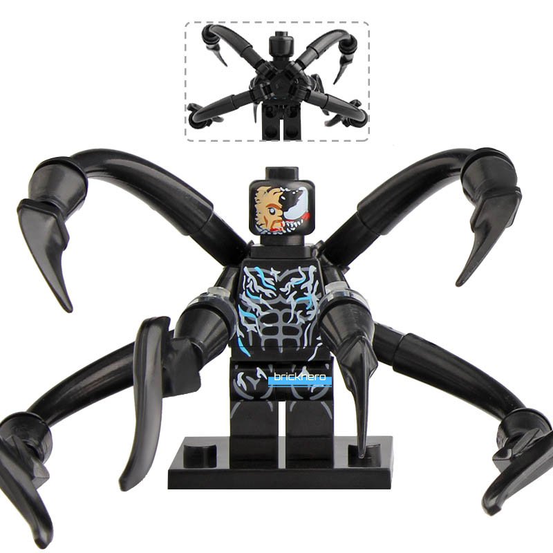 Venom Marvel Universe Super Heroes Lego Compatible Minifigure Brick Toys Gift