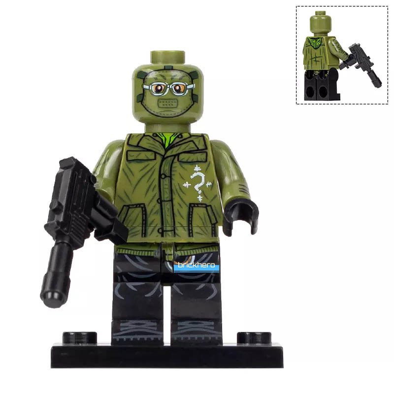 The Riddler LEGO Custom Minifigure &acirc;�� Inspired by The Batman (2022) Brick Toys Gift