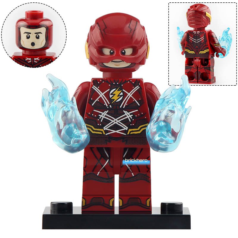 Flash DCEU Zack Snyder's Justice League (2021) Lego Custom Minifigure Brick Toys Gift