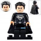 Superman (Black Suit) DCEU Zack Snyder's Justice League (2021) Lego Custom Minifigure Brick Toys