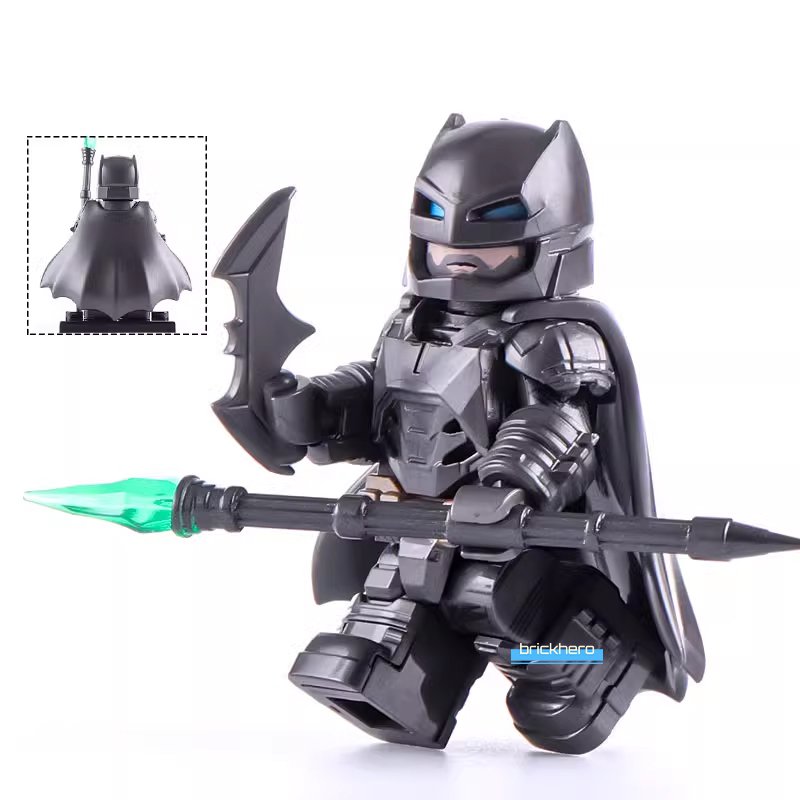 Armored Batman DCEU Batman vs Superman Dawn of Justice Lego Moc Minifigure Toys