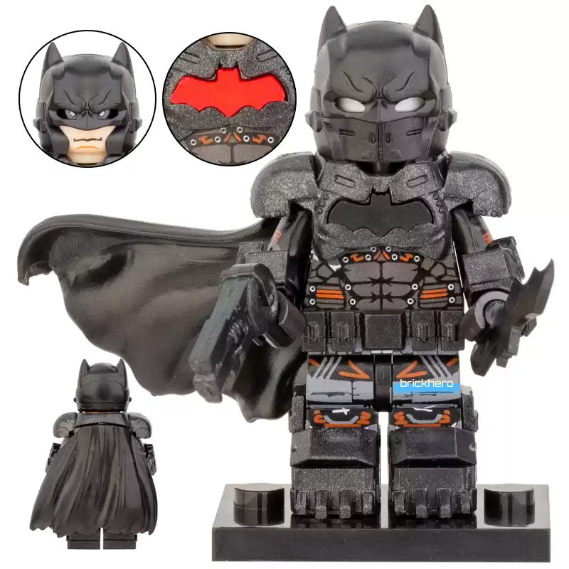 Batman (XE Suit) Batman Arkham Origins Lego Custom Minifigure Brick Toys Gift