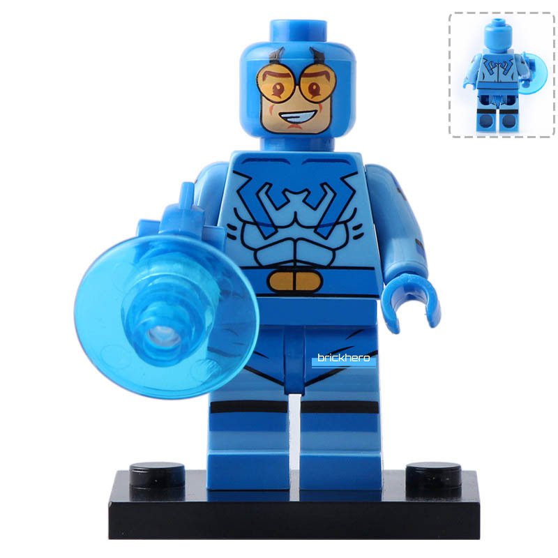 Blue Beetle DC Comics Superheroes Lego Custom Minifigure Brick Toys Gift