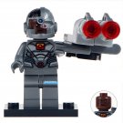 Cyborg DC Superheroes Lego Custom Minifigure Brick Toys Gift