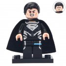 Superman (Black Suit) DC Comic Super Heroes Lego Custom Minifigure Brick Toys