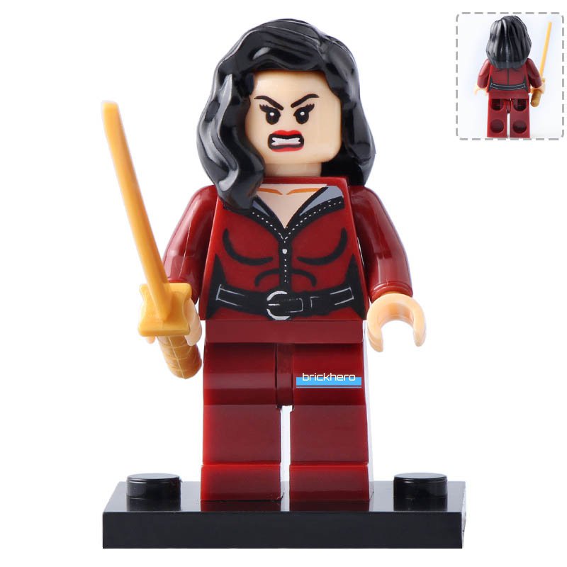 Talia Al Ghul DC Comics Super Heroes Lego Custom Minifigure Brick Toys