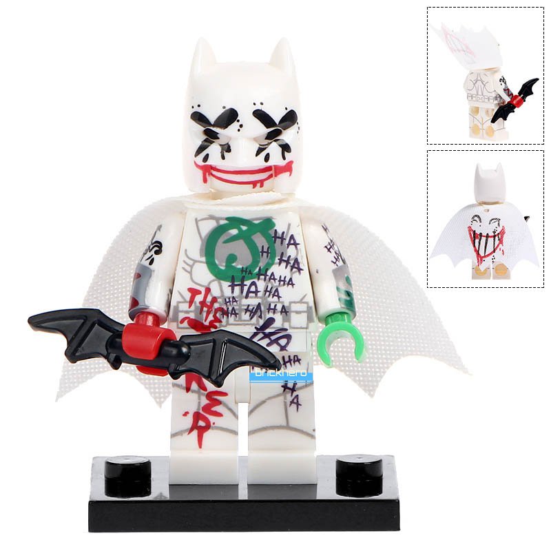The Joker's Wild Batman DC Superhero Lego Custom Minifigure Brick Toys Gift