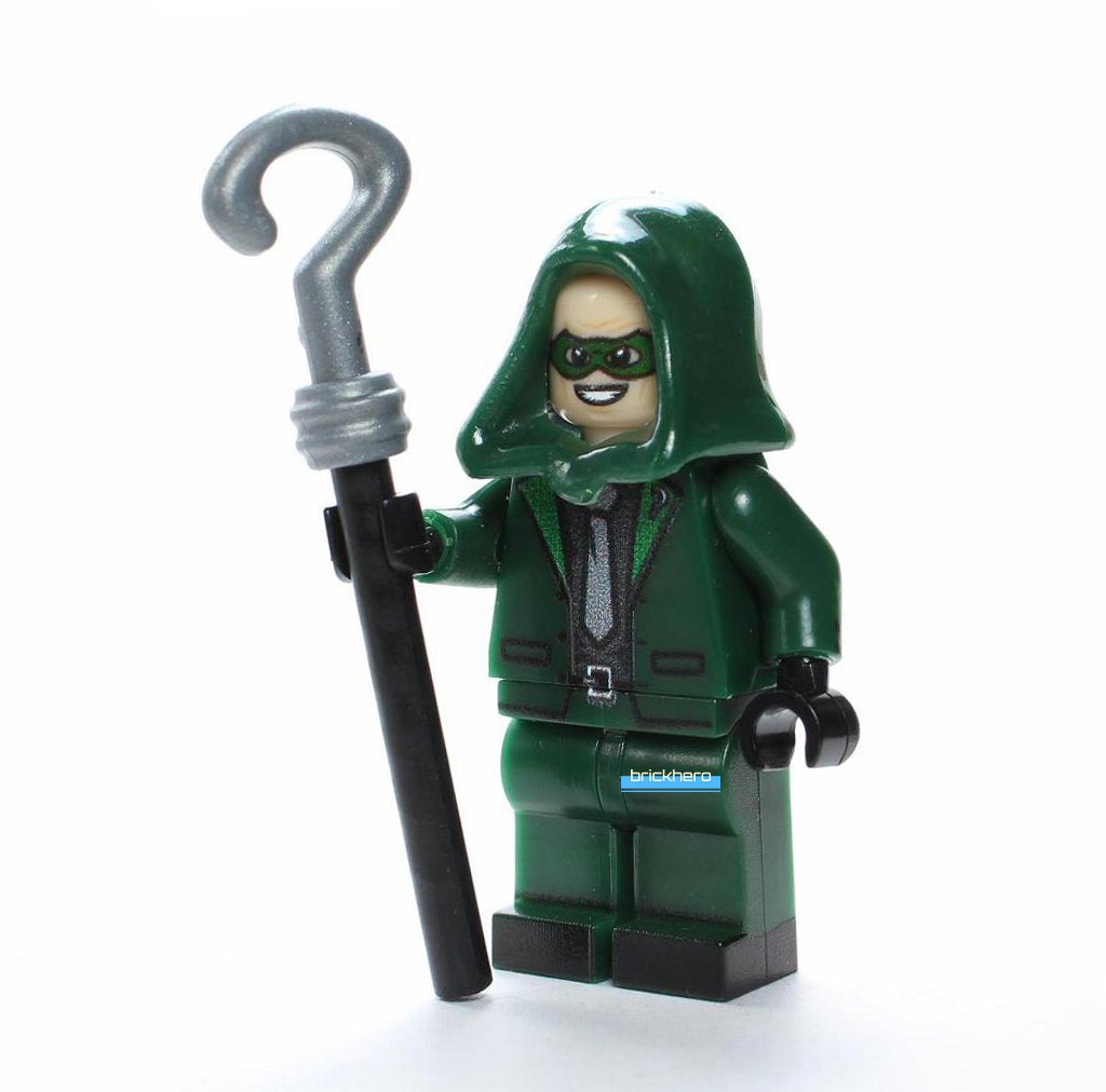 The Riddler DC Batman The Telltale Series Lego Custom Minifigure Brick Toys Gift