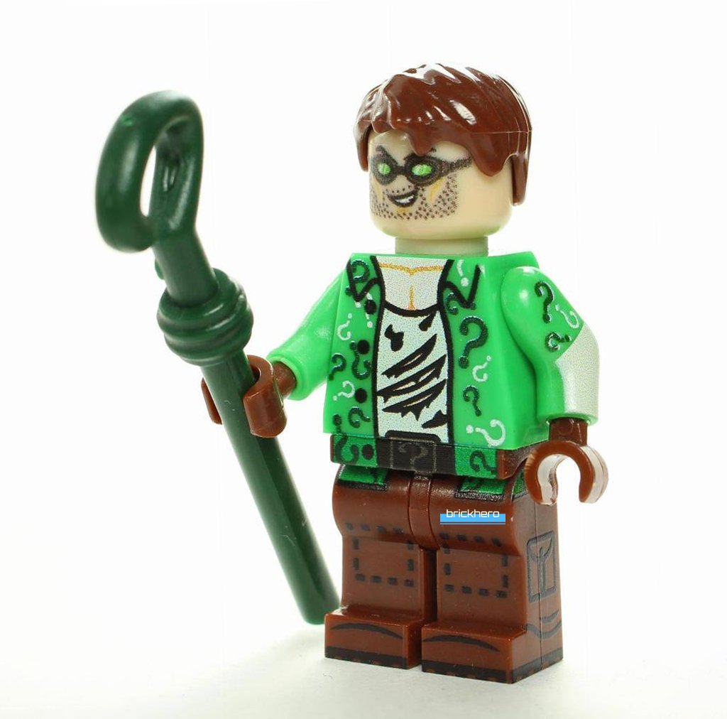 The Riddler DCEU Batman Arkham Knight Lego Custom Minifigure Brick Toys Gift