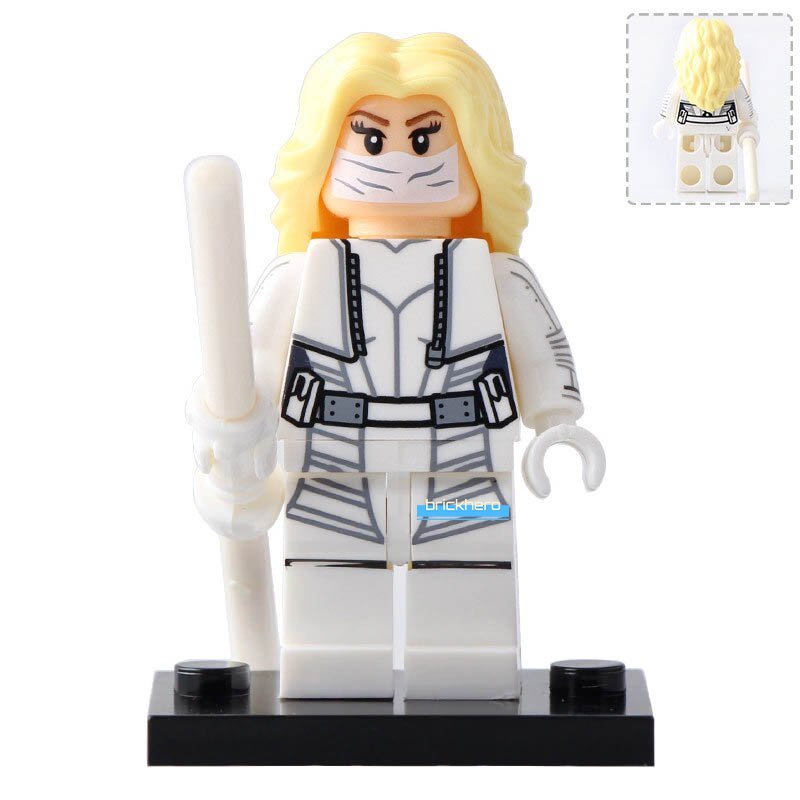 White Canary (The CW) DC Super Heroes Lego Custom Minifigure Brick Toys Gift