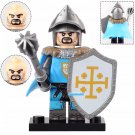 Medieval Castle Knights of Jerusalem Lego Custom Minifigure Brick Toys Gift