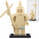 Terracotta Warrior Ancient Chinese Warrior Lego Custom Minifigure Brick Toys