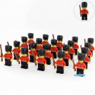 20Pcs British Royal Guard Soliders Lego Custom Minifigure Brick Toys Gift