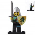 Castle Kingdoms Dragon Knight Lego Custom Minifigure Brick Toys Gift
