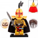 Golden Knight Medieval Warriors Lego Custom Minifigure Brick Toys Gift