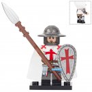 Knight Templar Ancient Warriors Lego Custom Minifigure Brick Toys Gift