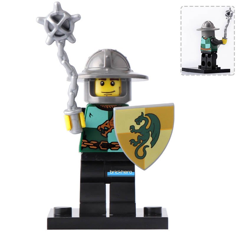 Medieval Castle Dragon Knight Lego Custom Minifigure Brick Toys Gift