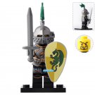 Medieval Castle Kingdoms Dragon Knight Lego Custom Minifigure Brick Toys Gift