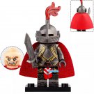 Patron Knight Medieval Warriors Lego Custom Minifigure Brick Toys Gift