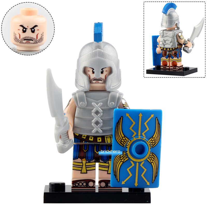 Roman Soldier Roman army Lego Custom Minifigure Brick Toys Gift