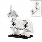 Castle Teutonic Knight Charger Horse Lego Custom Minifigure Brick Toys Gift