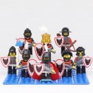Medieval Castle Fright Knights Bat Lord Lego Custom Minifigure Brick Toys 8Pcs