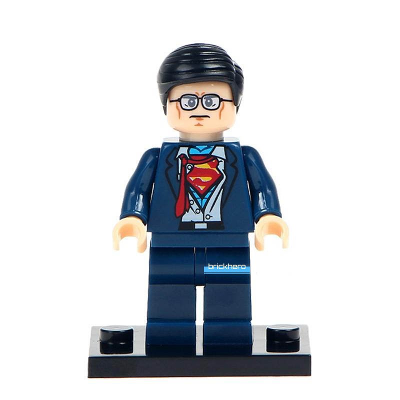 Clark Kent (Superman) DC Comics Superheroes Lego Custom Minifigure Brick Toys Gift