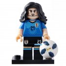 Edinson Cavani Uruguay Football Superstar Lego Custom Minifigure Brick Toys Gift