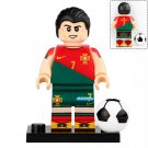 Cristiano Ronaldo #7 Real Madrid Football Club Custom LEGO Minifigure Toy Gift