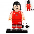 Gareth Bale #11 Welsh Professional Footballer Custom LEGO Minifigure Toy Gift