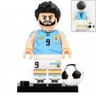 Luis Su·rez #9 Uruguayan Professional Footballer Custom LEGO Minifigure Toy Gift