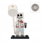 DJ Marshmello Electronic Music EDM Star Custom Printed LEGO Minifigure Toy Gift