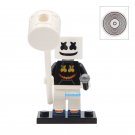 DJ Marshmello Electronic Music Star Custom Printed LEGO Minifigure Toy Gift