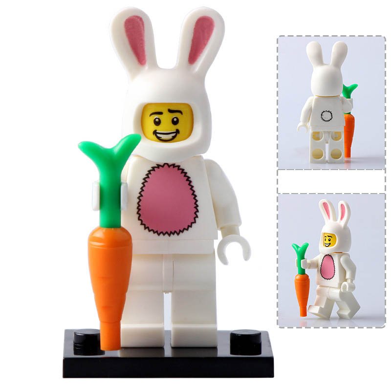 Bunny Suit Guy CMF Series 7 Custom LEGO Minifigure Toy