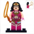 Wonder Woman (Star Sapphire) DC Super Heroes Custom LEGO Minifigure Toy