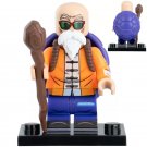 Master Roshi Dragon Ball Z Custom Printed LEGO Minifigure Toy Gift