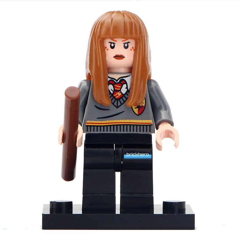 Ginny Weasley (Gryffindor Uniform) Harry Potter Custom LEGO Minifigure Toy