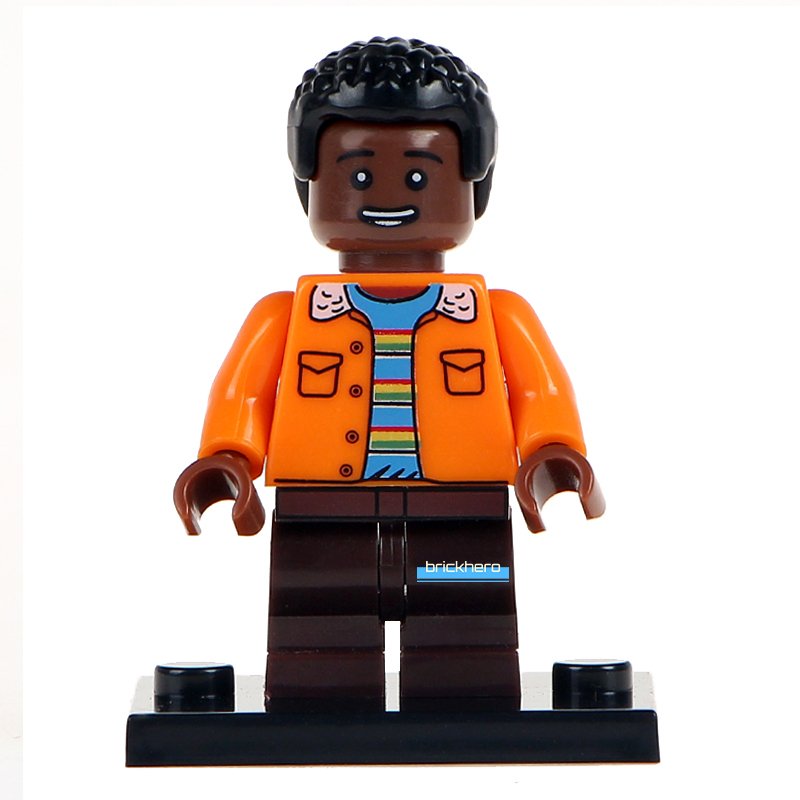Lucas Sinclair Stranger Things Horror Custom Printed LEGO Minifigure Toy Gift