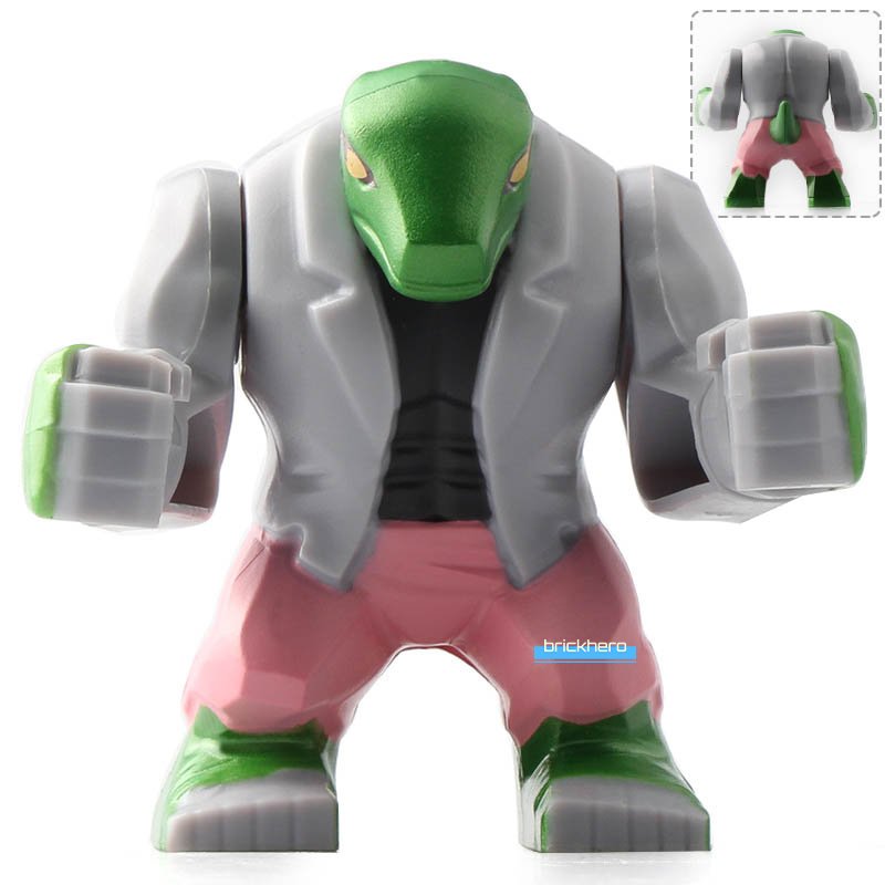 Dr. Curtis Connors (Lizard) Marvel Spider-Man Comic Custom LEGO Minifigure Toy