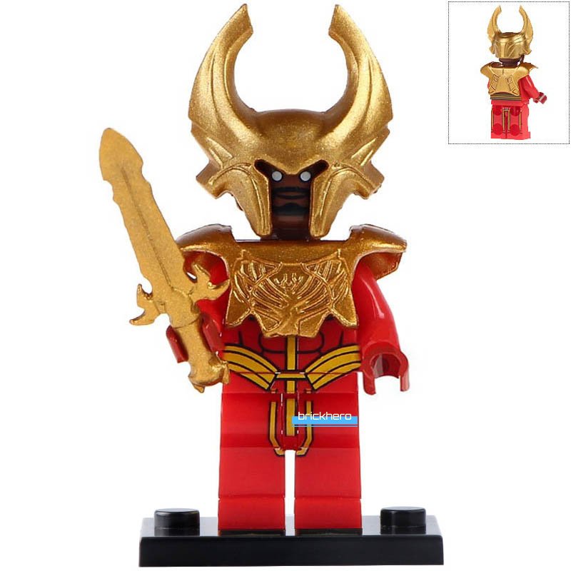 Heimdall Marvel Comics Super Heroes Custom LEGO Minifigure Toy